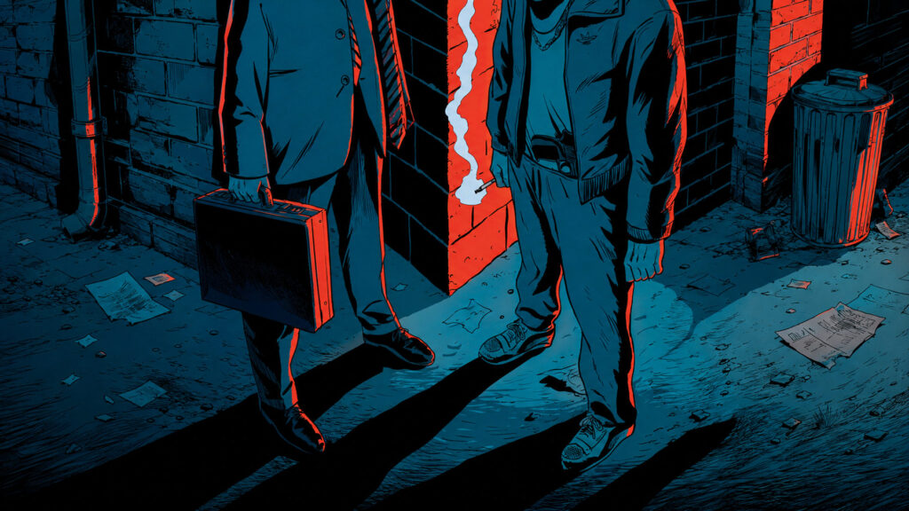 ai generated debt collection illustration