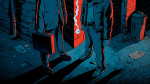 ai generated debt collection illustration